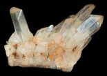 Tangerine Quartz Crystal Cluster - Madagascar #36214-1